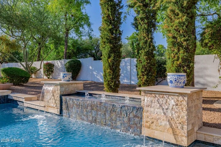 BACKYARD OASIS WATERFALLS