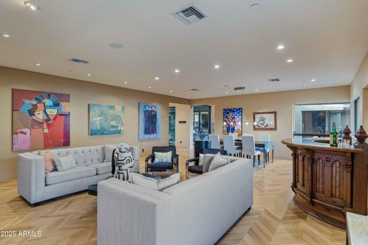 Formal Living looking toward dining room