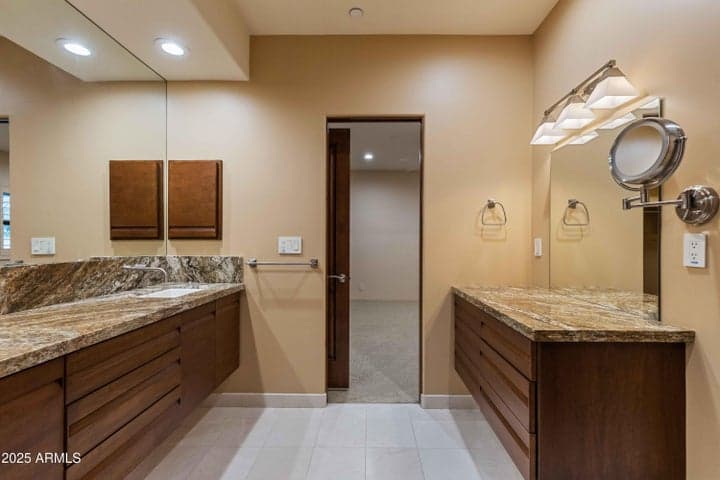 Jack and Jill Bathroom off of Guest Rooms 2 and 3