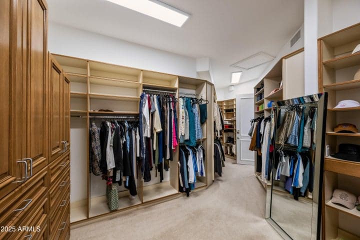 Separate His Closet (Not Pictured)