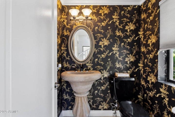 east powder room