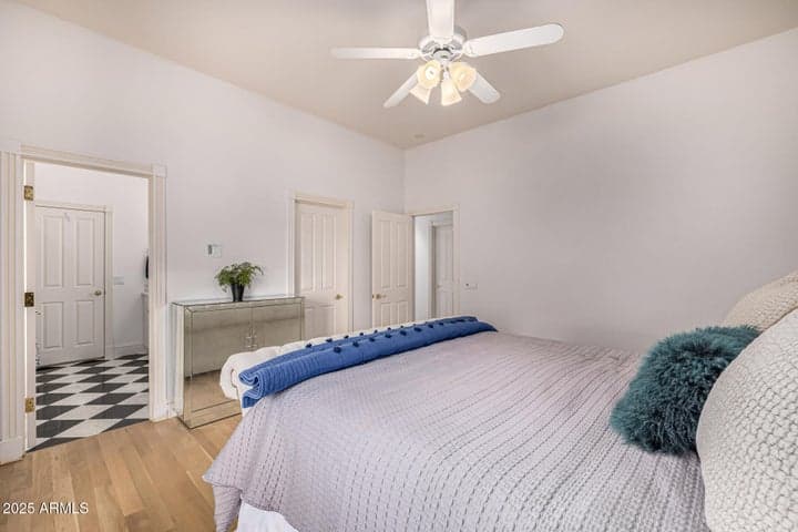 First floor 3rd bedroom with Jack and Jill bathroom