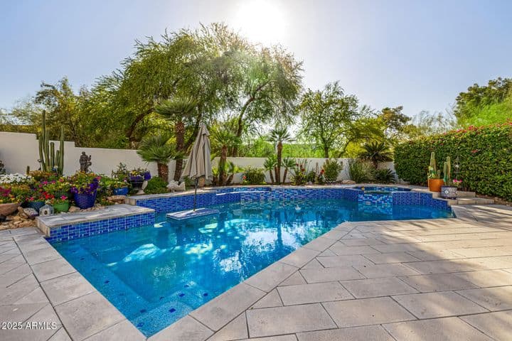 heated pool and spa