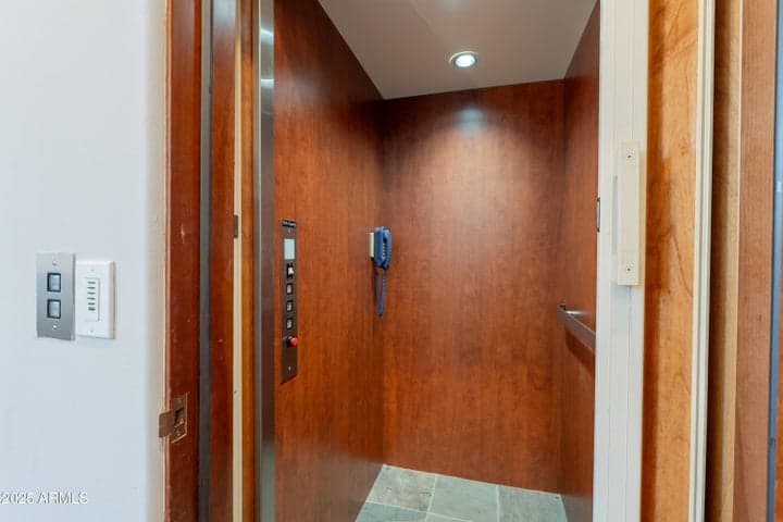 Access the elevator from the garage for ease of living