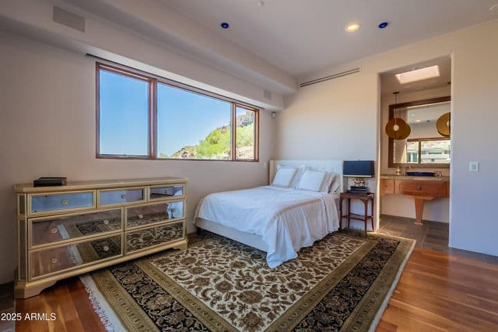 This bedroom is separated from all other bedrooms for premium privacy