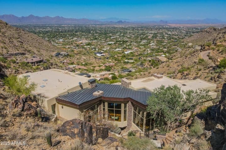 Atop one of Paradise Valley's most exclusive guard-gated enclaves