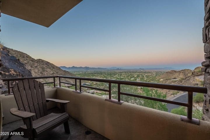 Private balcony with jaw-dropping views
